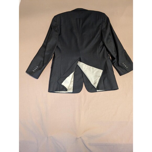 Paul Stuart III Grey Wool Suit Set Jacket Pants Sz 44-38 REGULAR Made in Canada - Picture 8 of 16